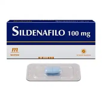 Mifarma Sildenafilo 100mg tableta recubierta oferta