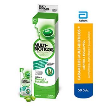 Mifarma Multi-bioticos pastilla dura con sabor a mentol y eucaliptol oferta