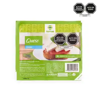 Tottus Queso fresco tottus x kg oferta