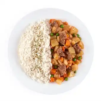 Tottus Picante de carne con arroz blanco x 550 g oferta
