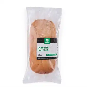 Tottus Pan ciabatta con pollo mayonesa y apio 170 gr oferta