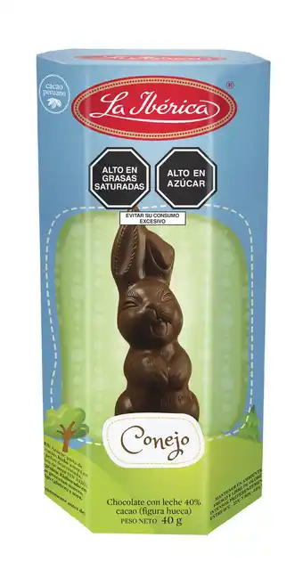 Tottus Chocolate conejo de pascua oferta