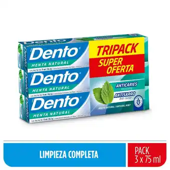 Tottus Crema dental menta anticaries 75 ml oferta