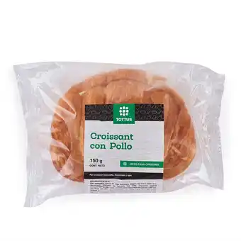 Tottus Croissant con pollo x 150gr oferta