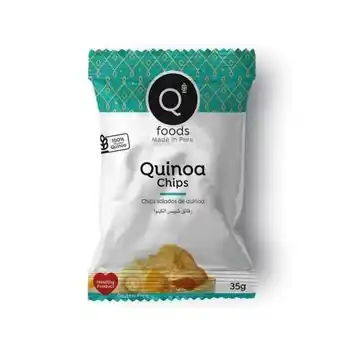 Tottus Chips salados quinoa qfoods 35g oferta