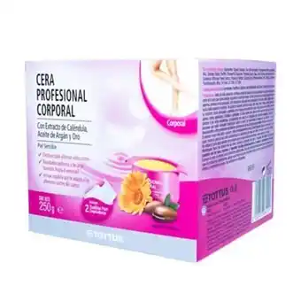 Tottus Cera microondas corporal oferta
