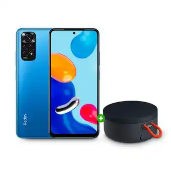 Tottus Xiaomi redmi note 11 128gb twilight blue + mi portable bluetooth speaker oferta
