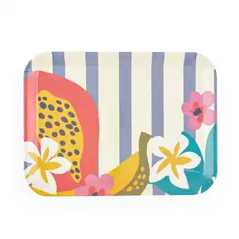 Bandeja melamine papaya