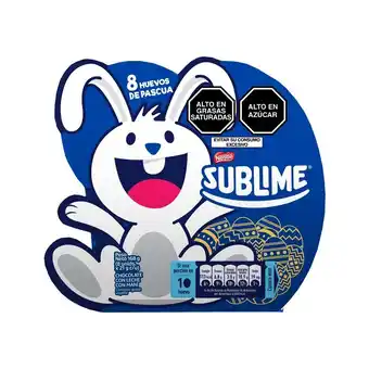 Tottus Huevo chocol sublime nestle c/lch caja 21g x 8und oferta