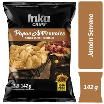 Tottus Papas fritas crujientes sabor salchicha ahumada oferta