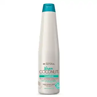 Tottus Shampoo virgin coconut be natural 350 ml oferta