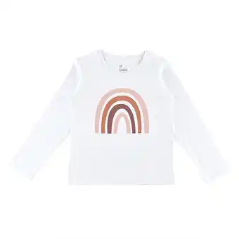 Tottus Polo estampado algodón niña oferta