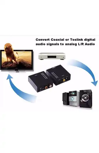 Tiendas EFE Convertidor de audio optico a rca oferta
