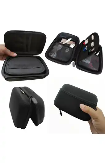 Tiendas EFE Funda case disco duro 2.5 doble negra oferta
