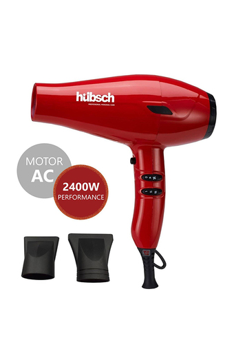 Tiendas EFE Secador de cabello hubsch ac 2400w rojo oferta