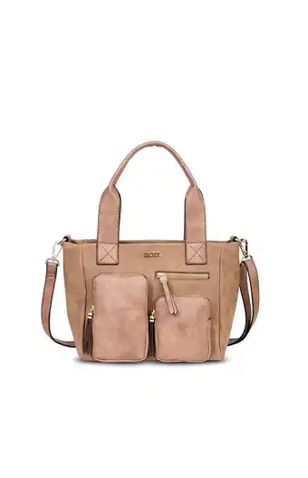 Tiendas EFE Cartera edimburgo fw20 tote m - marrón oferta