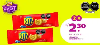 Galleta Ritz Taco 2x67g