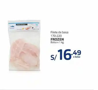 Makro Filete de basa frozen oferta