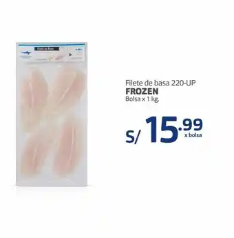 Makro Filete de basa frozen 1 kg oferta