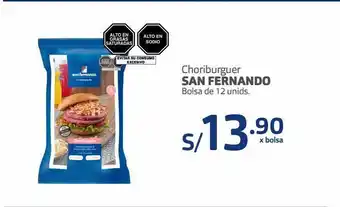 Makro Choriburguer san fernando oferta