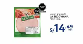 Makro Jamón ahumado la segoviana oferta