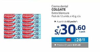 Makro Crema dental colgate oferta