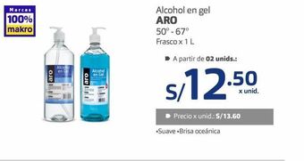 Makro Alcohol en gel aro oferta