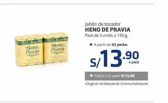 Makro Jabón de tocador heno de pravia oferta