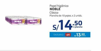 Makro Papel higiénico noble oferta