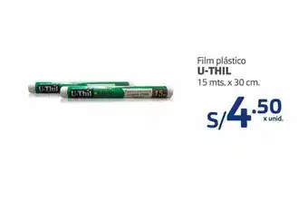 Makro Film transparente u-thil oferta