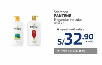 Makro Shampoo pantene 1 l oferta