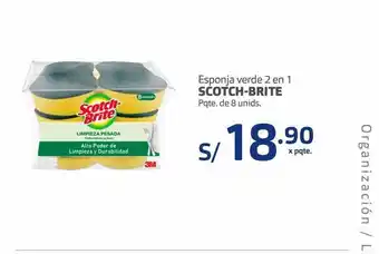 Makro Esponja scotch brite oferta
