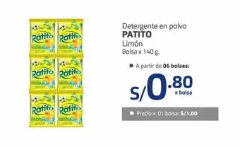 Makro Detergente en polvo patito oferta