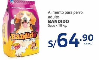 Makro Alimento para perro adulto bandido saco x 18 kg. oferta