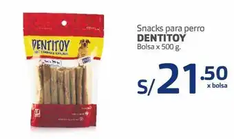 Makro Snacks para perro dentitoy bolsa x 500 g. oferta