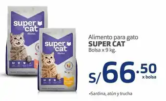 Makro Alimento para gato super cat bolsa x 9 kg. oferta