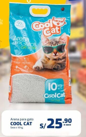 Makro Arena para gatos cool cat 10kg oferta