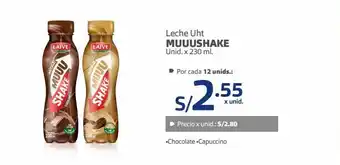 Makro Leche uht muuushake oferta