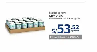 Makro Bebida de soya soy vida oferta