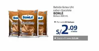 Makro Bebida láctea uht sabor chocolate bonlé oferta