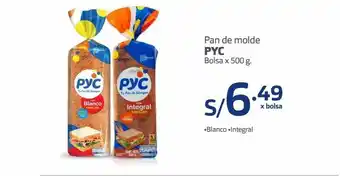 Makro Pan de molde pyc oferta