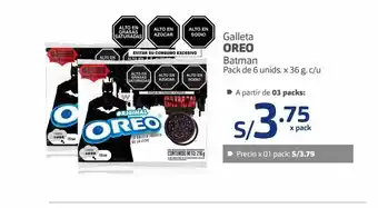 Makro Galleta oreo batman oferta