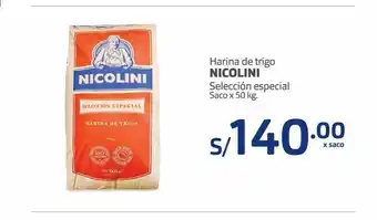 Makro Harina de trigo nicolini oferta