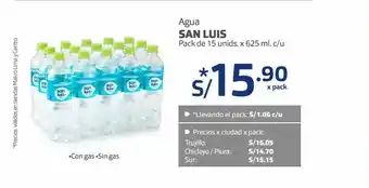 Makro Agua san luis oferta