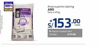 Makro Arroz superior catering aro oferta