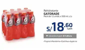 Makro Rehidratante gatorade oferta