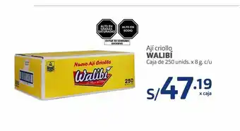Makro Ají criollo walibí oferta
