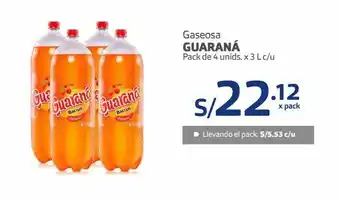 Makro Gaseosa guaraná oferta