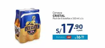 Makro Cerveza cristal oferta