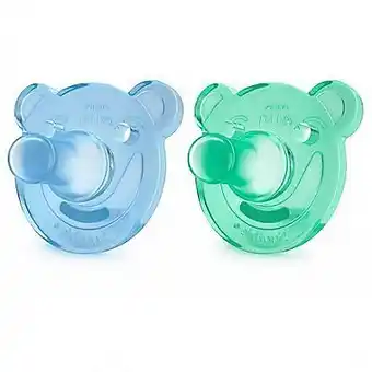 Tottus Chupón soothie silicona 0 - 3 meses x 2 un niño oferta